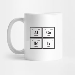 Alcohol - Periodic Table Mug